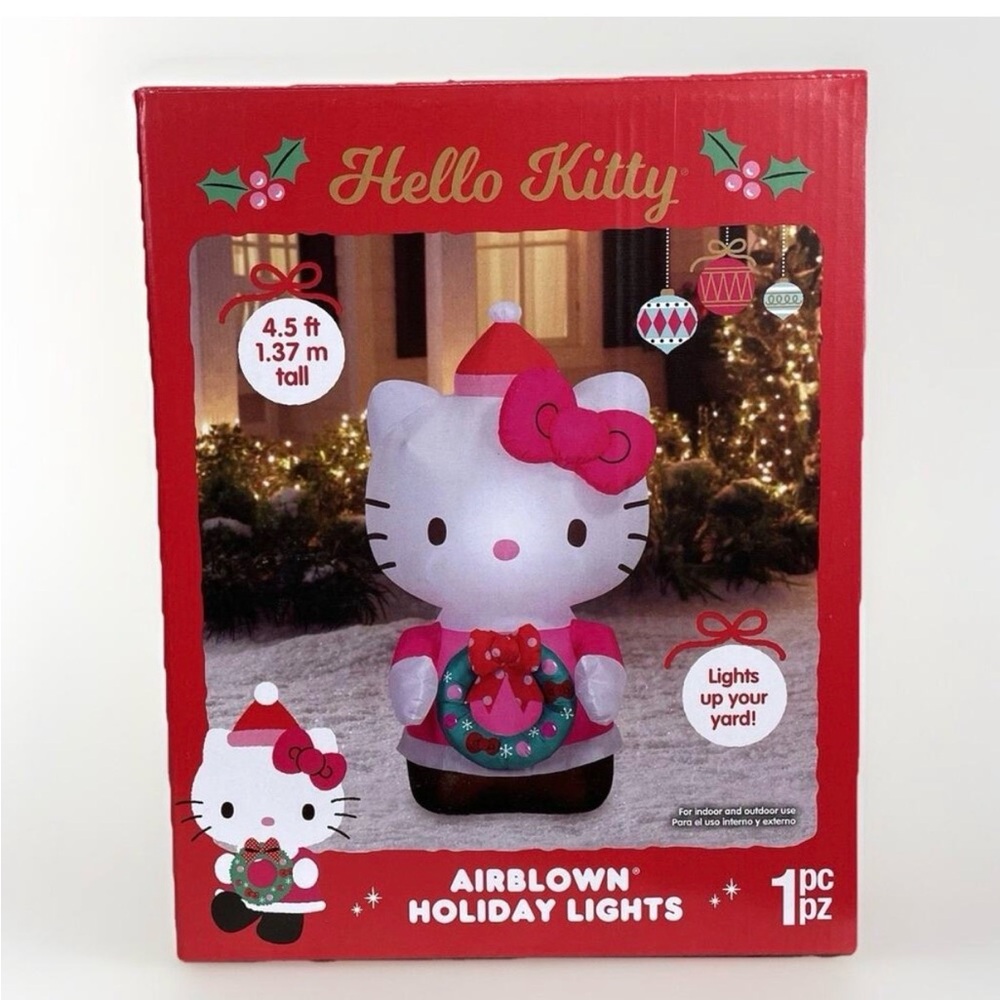 Hello Kitty Holiday Inflatable - Picture 4 of 4